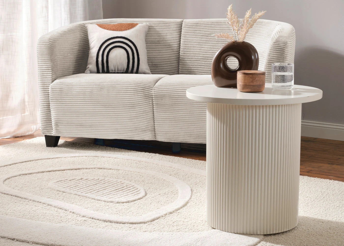 Sierkussen met applicatie • crème • bonprix online shop