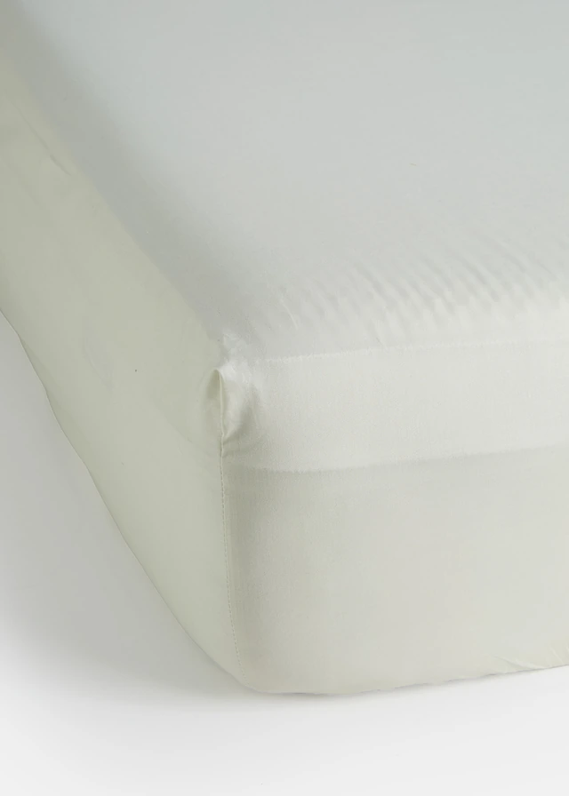 Drap-housse en percale • beige • Boutique bonprix