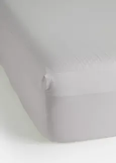 Napínací prostěradlo z perkálu • světle šedá • bonprix obchod