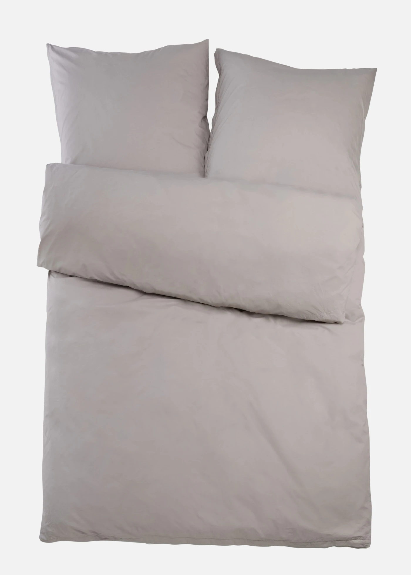 Pościel z perkalu • jasnoszary • sklep bonprix