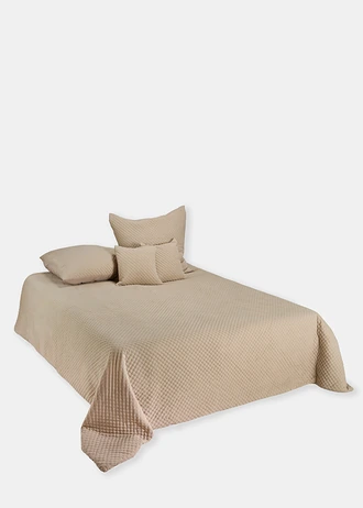 Zamatová deka • svetlohnedá • obchod bonprix