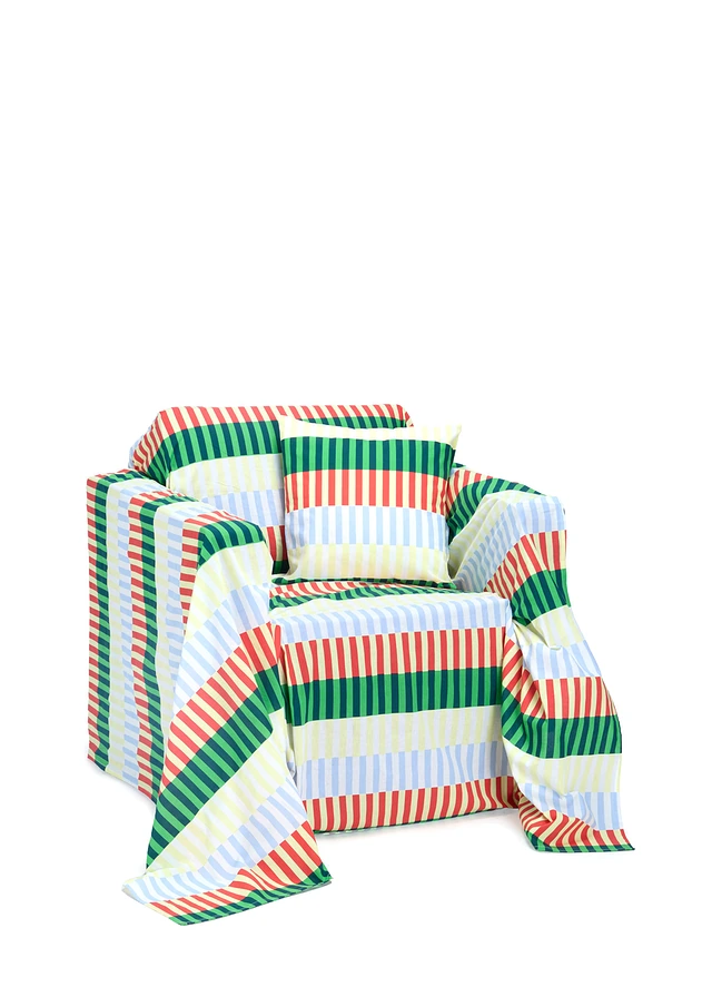 Dessus de lit à rayures colorées • multicolore • product-page.page-title-suffix