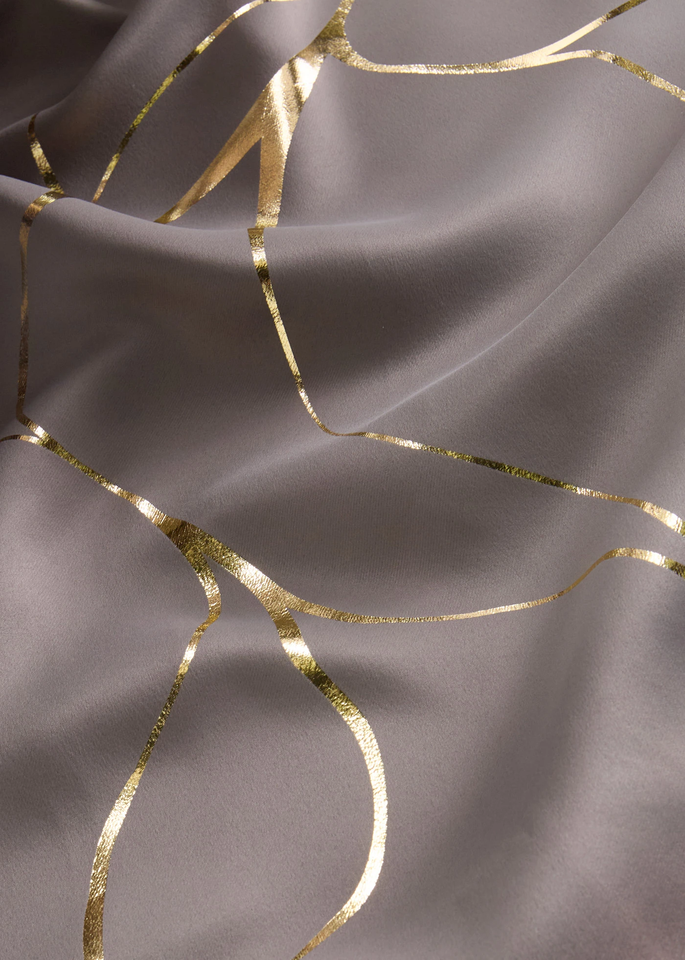 Rideau obscurcissant à imprimé brillant (1 pce) • marron/doré • Boutique bonprix