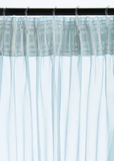 Firana w cieniowanym kolorze  (1 szt.) • jasnoniebieski + jasnoróżowy • sklep bonprix