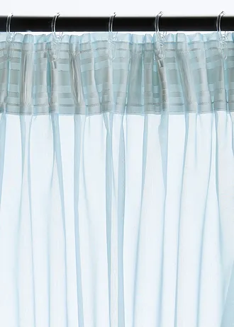 Záclona s potlačou (1 ks) • svetlomodrá + svetloružová • obchod bonprix