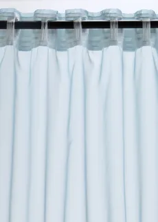 Firana z nadrukiem (1 szt.) • jasnoniebieski + jasnoróżowy • sklep bonprix