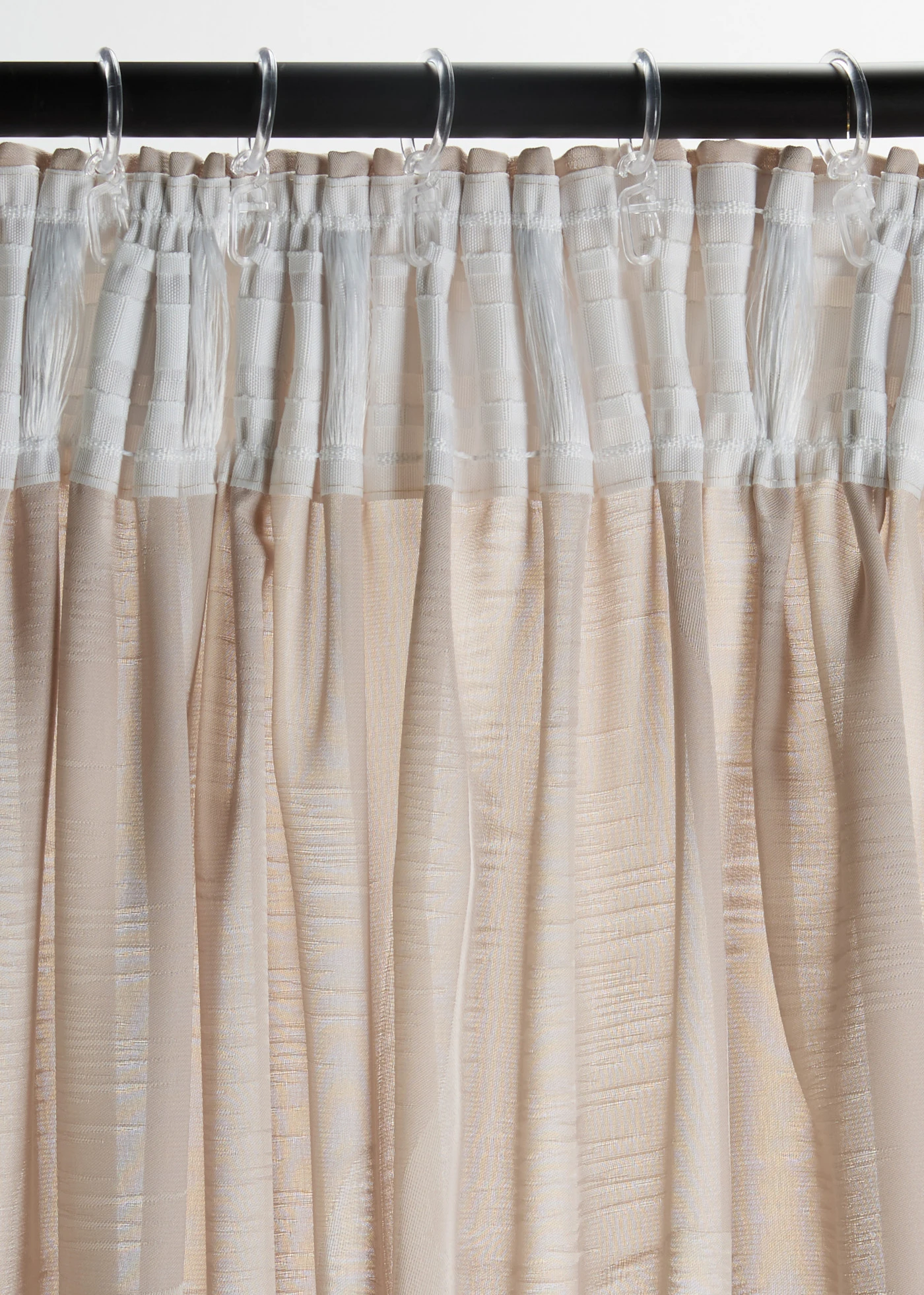 Draperie jacquard (1 buc) • gri argintiu • magazin bonprix