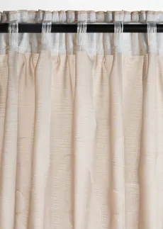 Jacquard függöny (1 db) • ezüstszürke • bonprix áruház