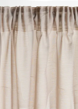 Žakárový závěs (1 ks v balení) • stříbrnošedá • bonprix obchod