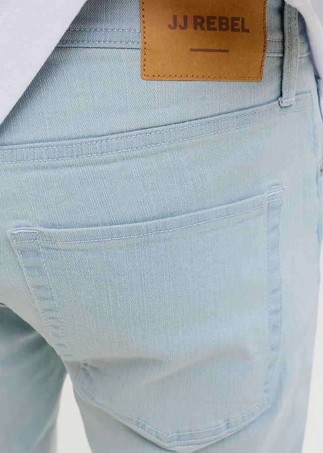 Jean slim JJ REBEL, Couleur: bleu clair denim