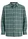Chemise manches longues JJ REBEL, Couleur: gris vert carreaux