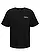 T-shirt JJ REBEL 100% coton, Couleur: noir imprimé