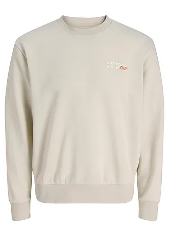 Sweat-shirt JJ REBEL, regular • beige imprimé • Boutique bonprix