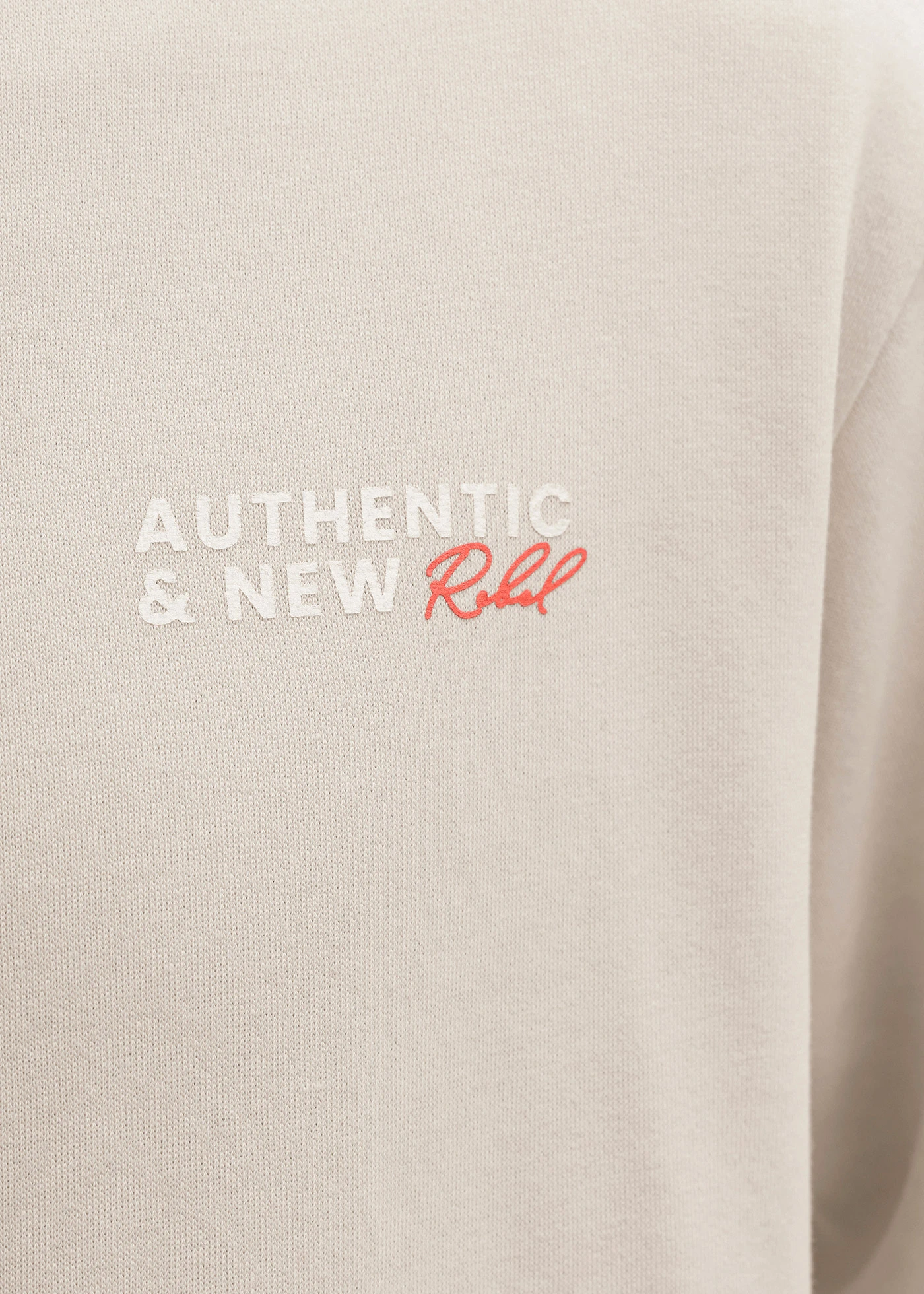 Sweat-shirt JJ REBEL, regular • beige imprimé • Boutique bonprix