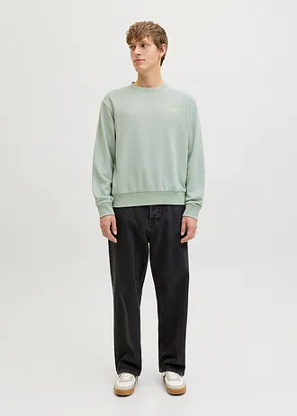 Sweater JJ REBEL, regular fit • grijsgroen • bonprix online shop