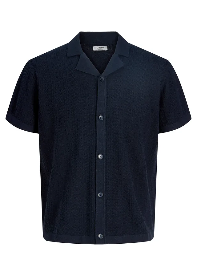 Cămașă polo tricotată JJ REBEL