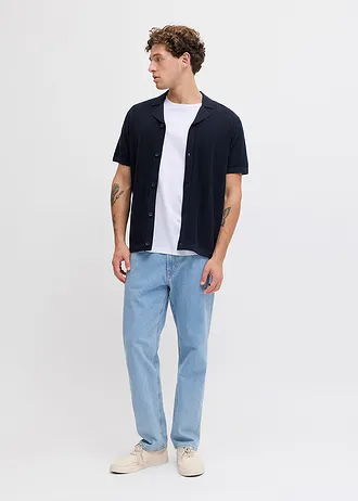 JJ REBEL Triko polo z pleteniny • inkoustově modrá • bonprix obchod