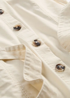 Vest met riem, van katoen • kiezelgrijs • bonprix online shop