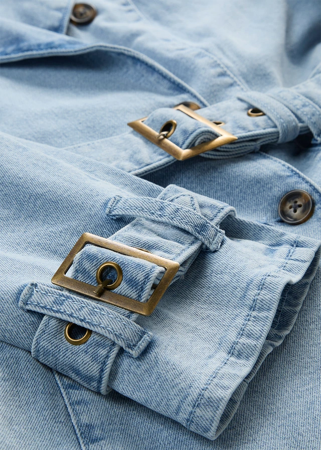 Trench en jean • bleu clair denim • product-page.page-title-suffix