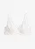 Soutien-gorge minimiseur avec dentelle, Couleur: blanc-marron clair