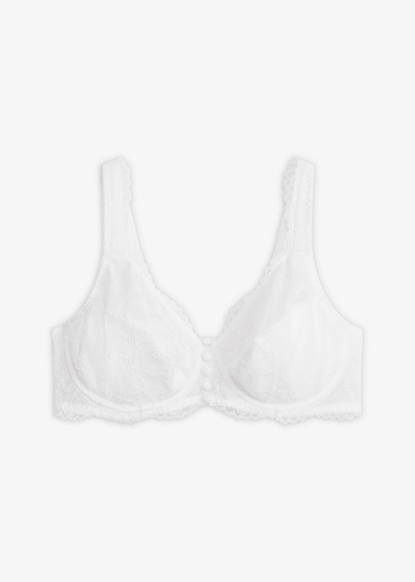 Soutien-gorge à armatures et bretelles rembourrées • blanc • Boutique bonprix