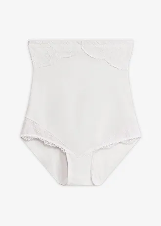 Slip sculptant taille haute, maintien modéré • blanc • Boutique bonprix