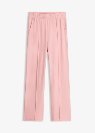Instapbroek van stevige interlock, Kleur: asroze