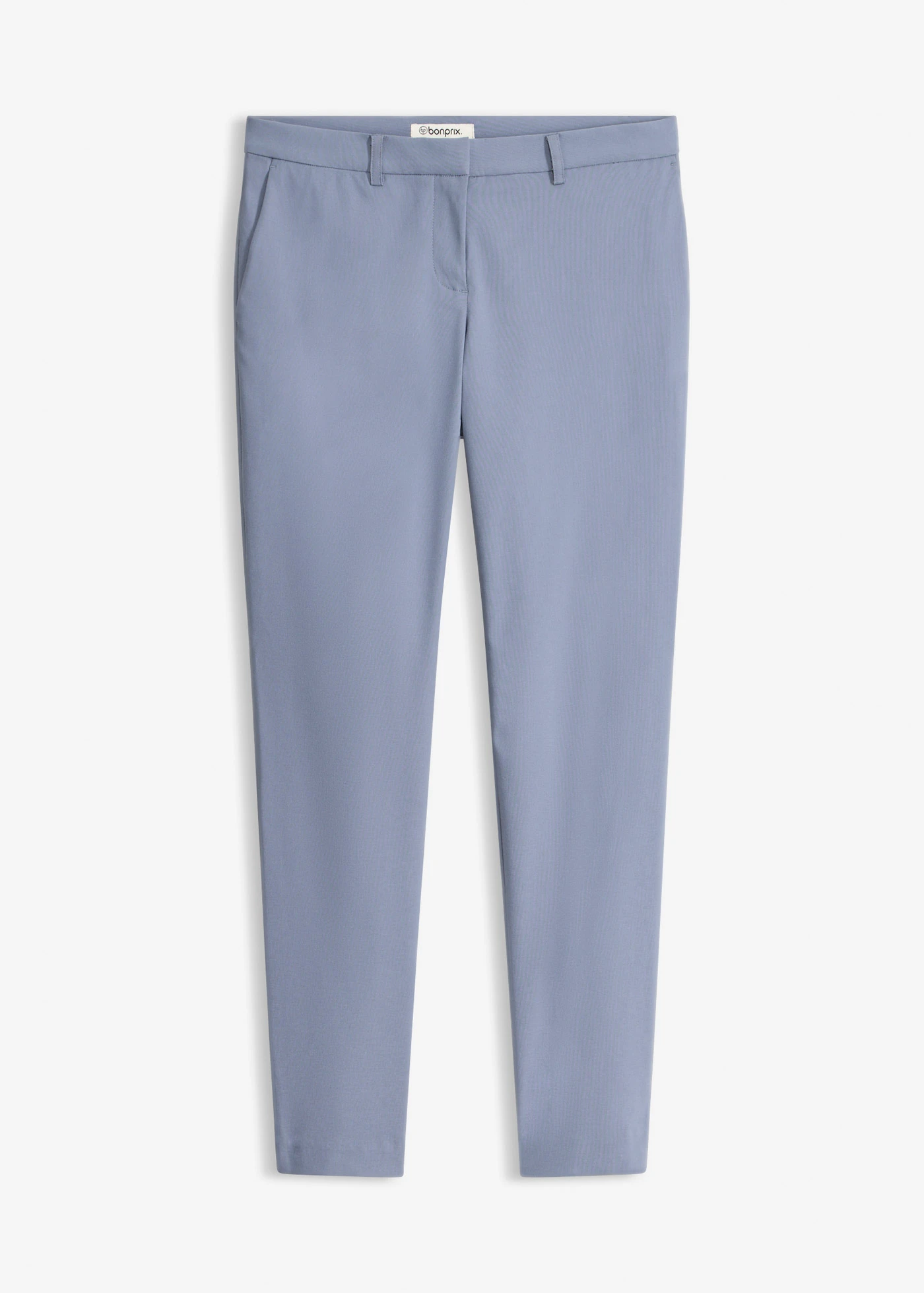 Stretch broek • rookblauw • bonprix online shop