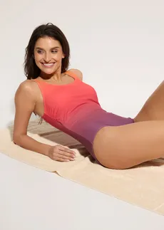 Maillot 1 pièce sculptant, maintien modéré • rouge • Boutique bonprix