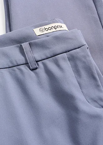 Stretch broek • rookblauw • bonprix online shop
