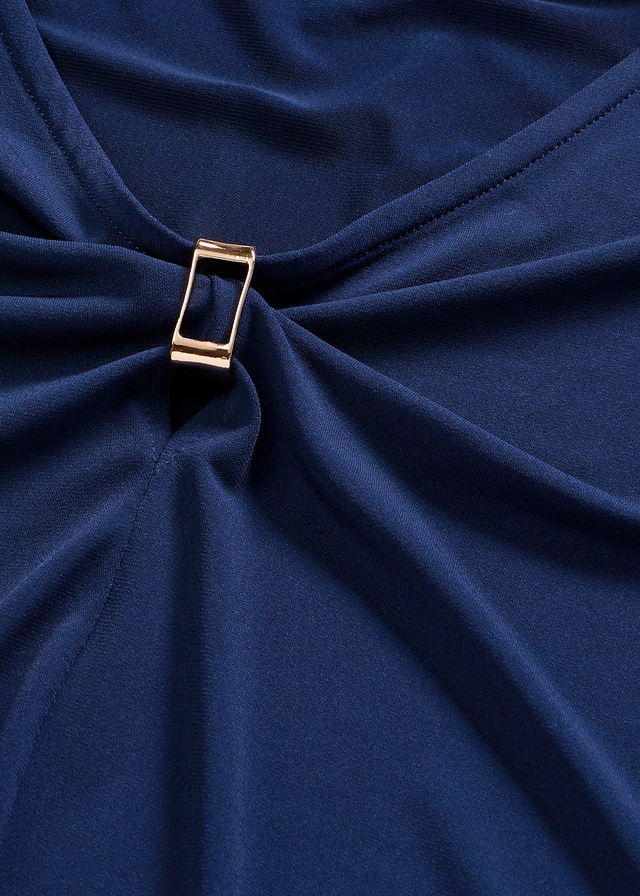 Shirt met een decoratieve ring • donkerblauw • product-page.page-title-suffix
