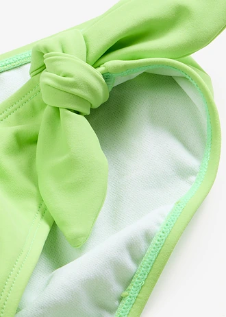 Bikinové nohavičky  s bočnými mašľami • zelerovo zelená • obchod bonprix