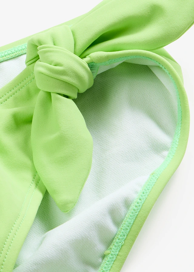 Bas de maillot à nouer sur les côtés • vert céleri • product-page.page-title-suffix