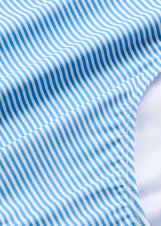 Slipi cu talie înaltă • bleu/alb dungat vertical • magazin bonprix