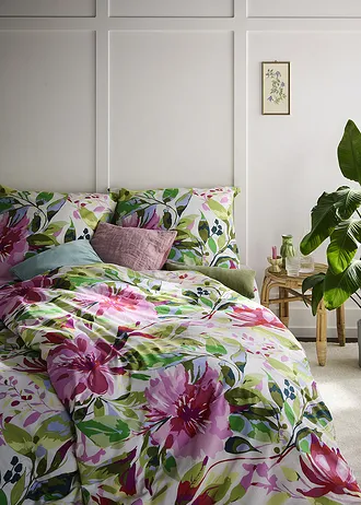 Lenjerie de pat din mix de bumbac • colorat • magazin bonprix