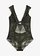 Body sans armatures en dentelle, Couleur: olive foncé