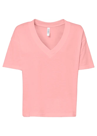 Oversized shirt van biologisch katoen • zoet roze • bonprix online shop