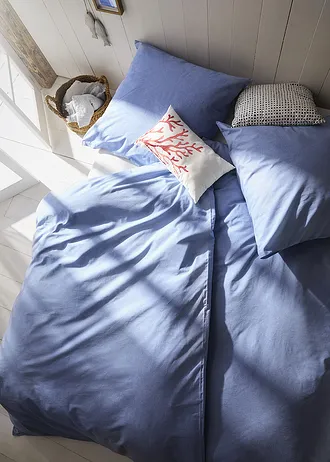 Coussin avec application, Couleur: blanc-corail