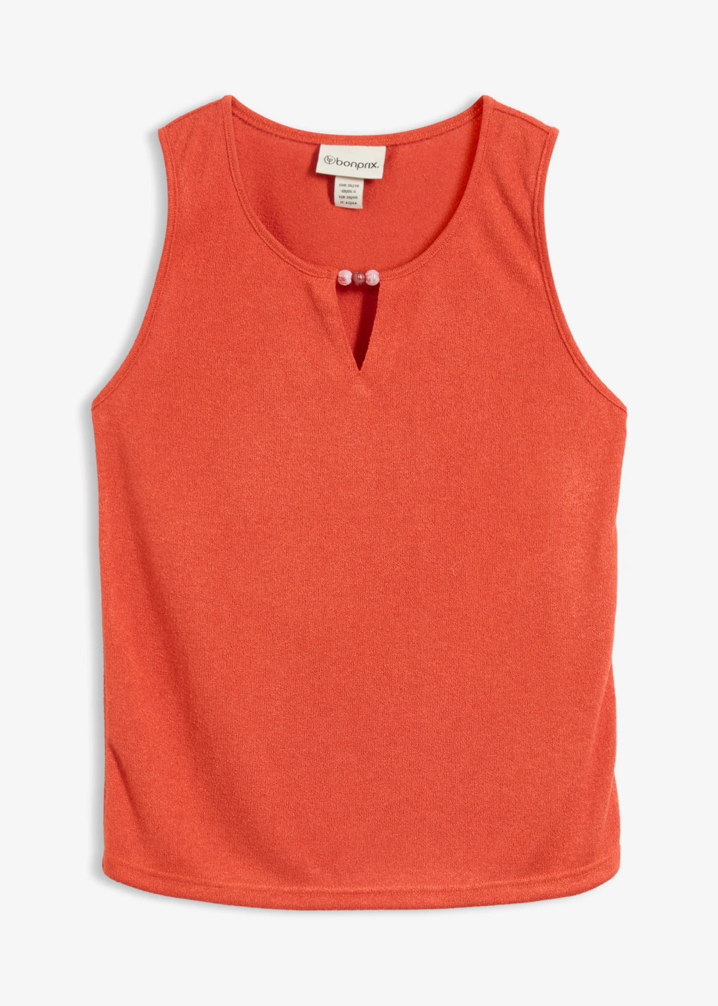 Top en maille à détail perle • marron foncé plus size • product-page.page-title-suffix