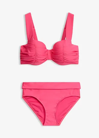 Balkonetové bikiny s polstrovanými ramínky (2dílná souprava)
