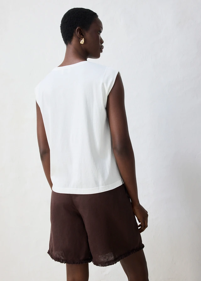 Shirt met zijde, Kleur: wolwit-zwart