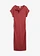 Robe en jersey Punto di Roma, Couleur: rouge désert