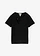 T-shirt van een soepele viscosemix, Kleur: zwart