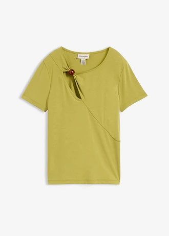 T-shirt van een soepele viscosemix