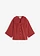 Blouse in een viscosemix, Kleur: woestijnrood