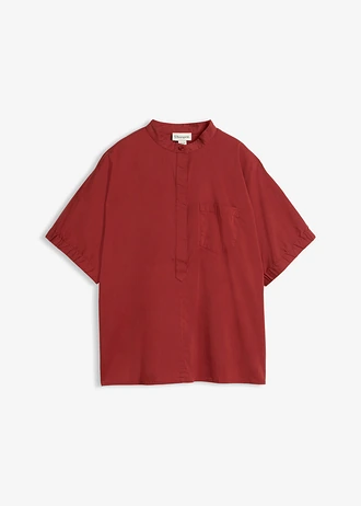 Blouse manches courtes à épaules descendues