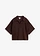Blouse longue 100% coton, Couleur: marron foncé