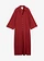 Robe caftan en viscose fluide, Couleur: rouge désert