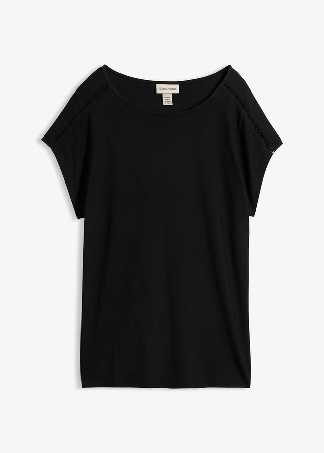 T-shirt avec dentelle