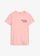 T-shirt de grossesse et d’allaitement, oversize, Couleur: rose pâle-rouge lave